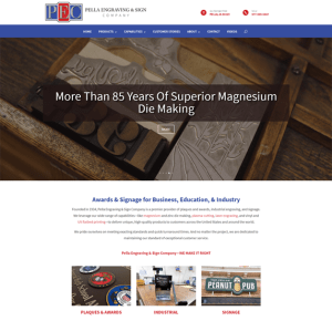 Pella Engraving & Sign Company - Home - Dies