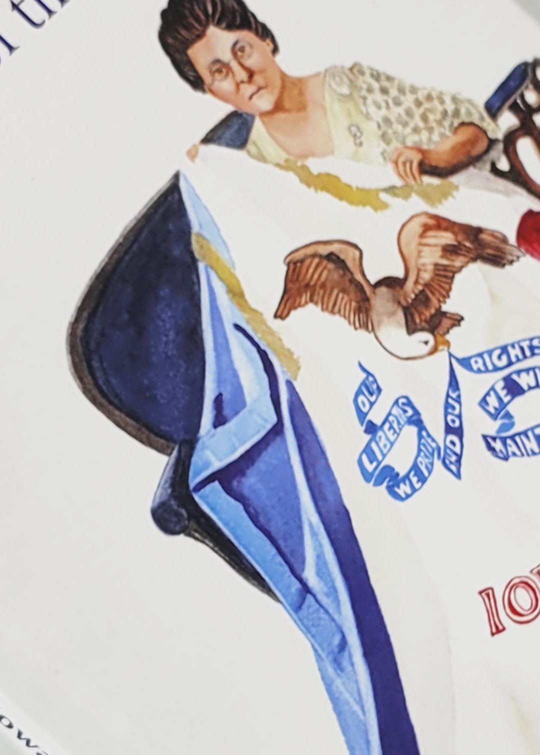 New biography by Knoxville author celebrates Iowa flag heroine