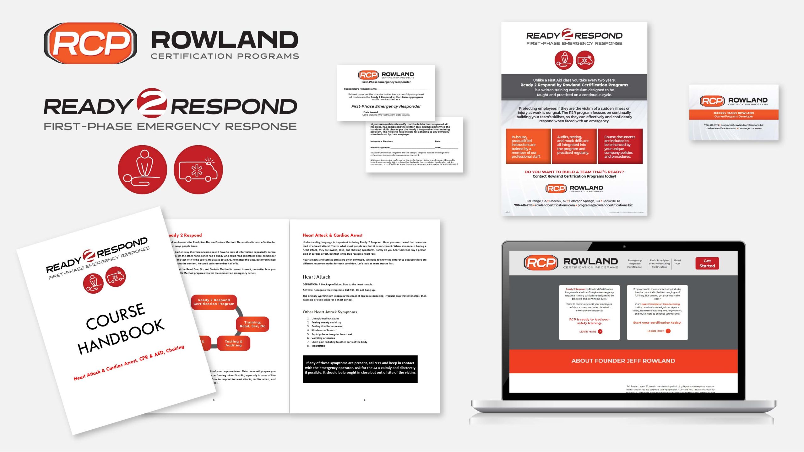 Brand Identity: Rowland Certification Programs