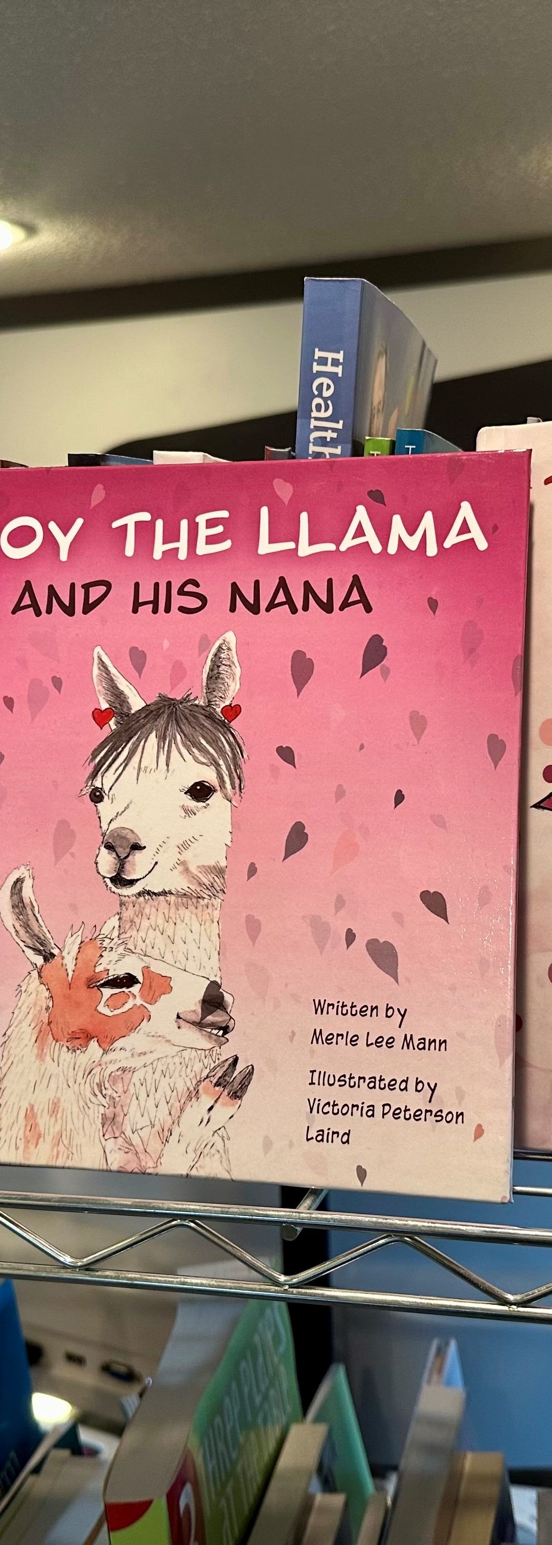 Troy the Llama celebrates grandmas in third children’s book by Oskaloosa author